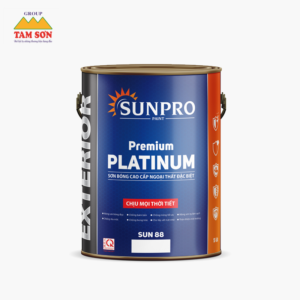 Sơn bóng cao cấp ngoại thất đặc biệt Premium PLATINUM Sunpro - Tamsongroup.com