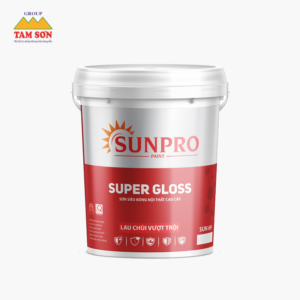Sơn siêu bóng nội thất cao cấp SUPERGLOSS Sunpro - Tamsongroup.com