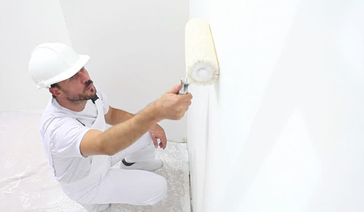 Cách mài tường nhẵn, láng mịn trước khi thi công sơn tường nhà - Tamsongroup.com
