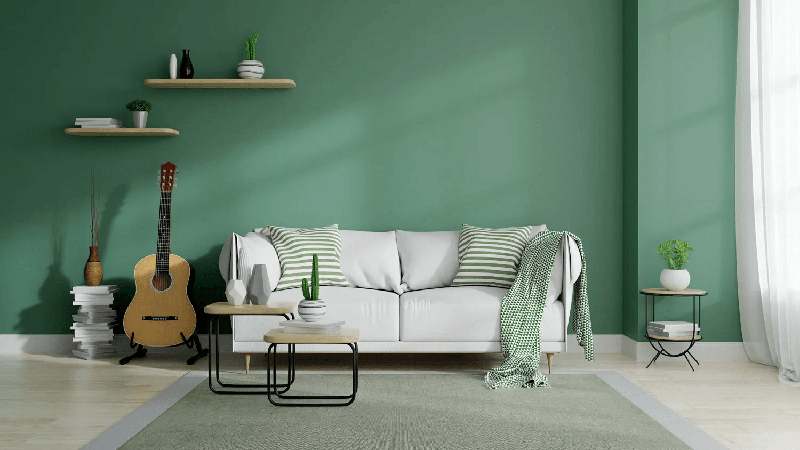 Sự liên hệ giữa màu sơn và diện tích căn phòng - Tamsongroup.com
