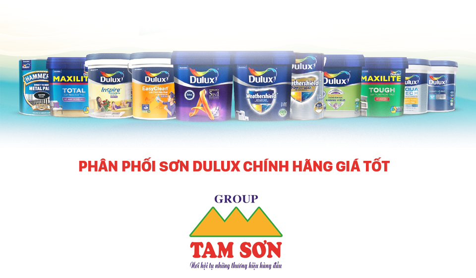 Sơn Dulux chính hãng giá tốt - Tamsongroup.com